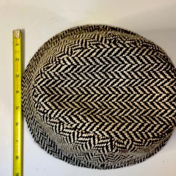 American Eagle Outfitters Wool Bucket Hat Brown Herringbone - Picture 8 of 11